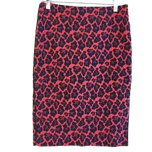 THE LIMITED | Leopard Pencil Skirt